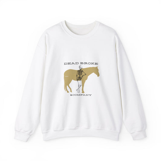 Dead Broke & Company-Unisex Heavy Blend™ Crewneck Sweatshirt