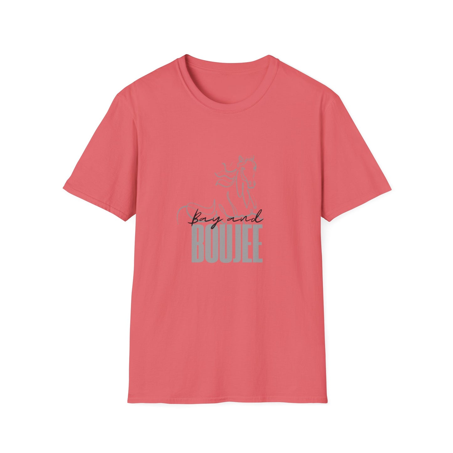 Bay and boujee-Unisex Softstyle T-Shirt