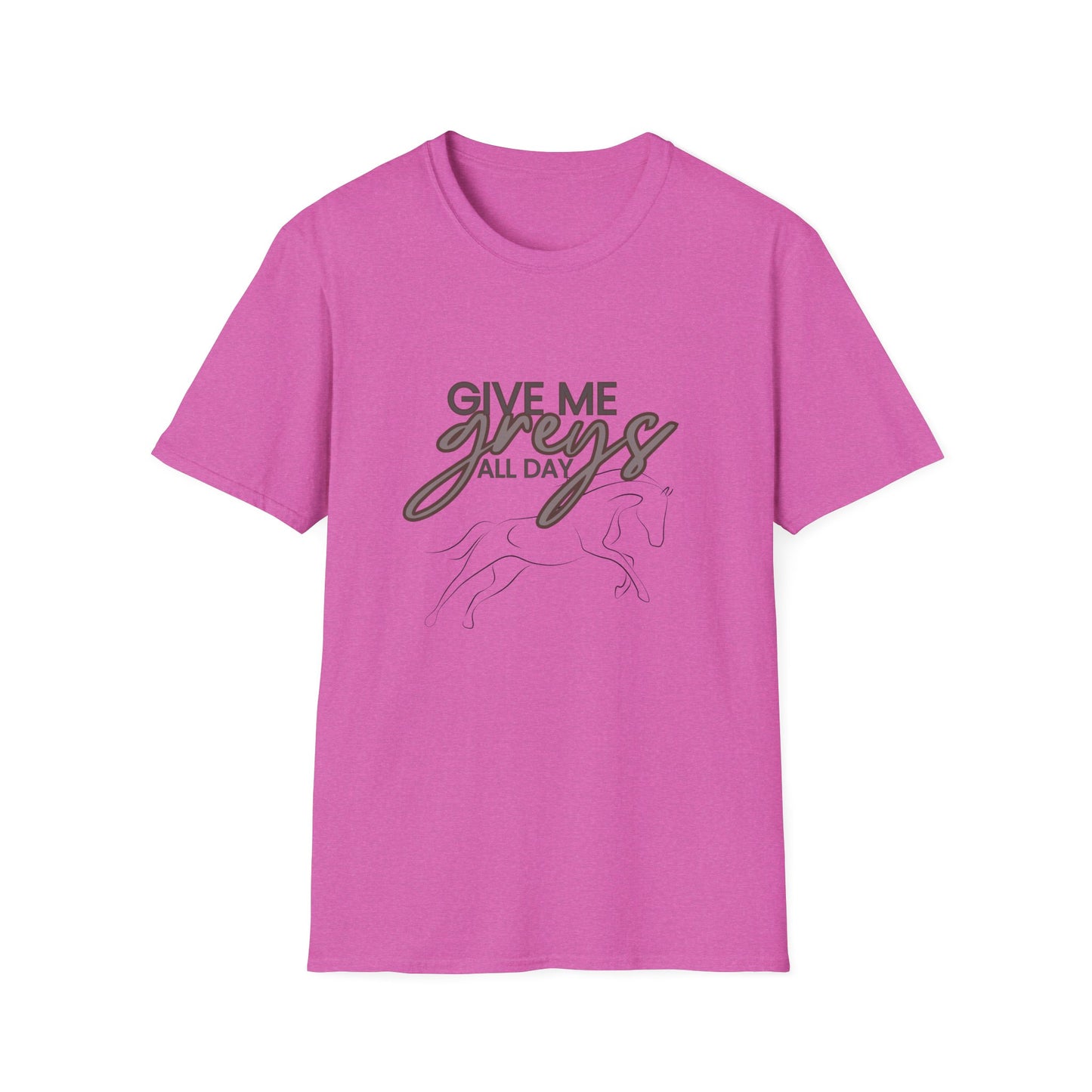 Give me greys-Unisex Softstyle T-Shirt