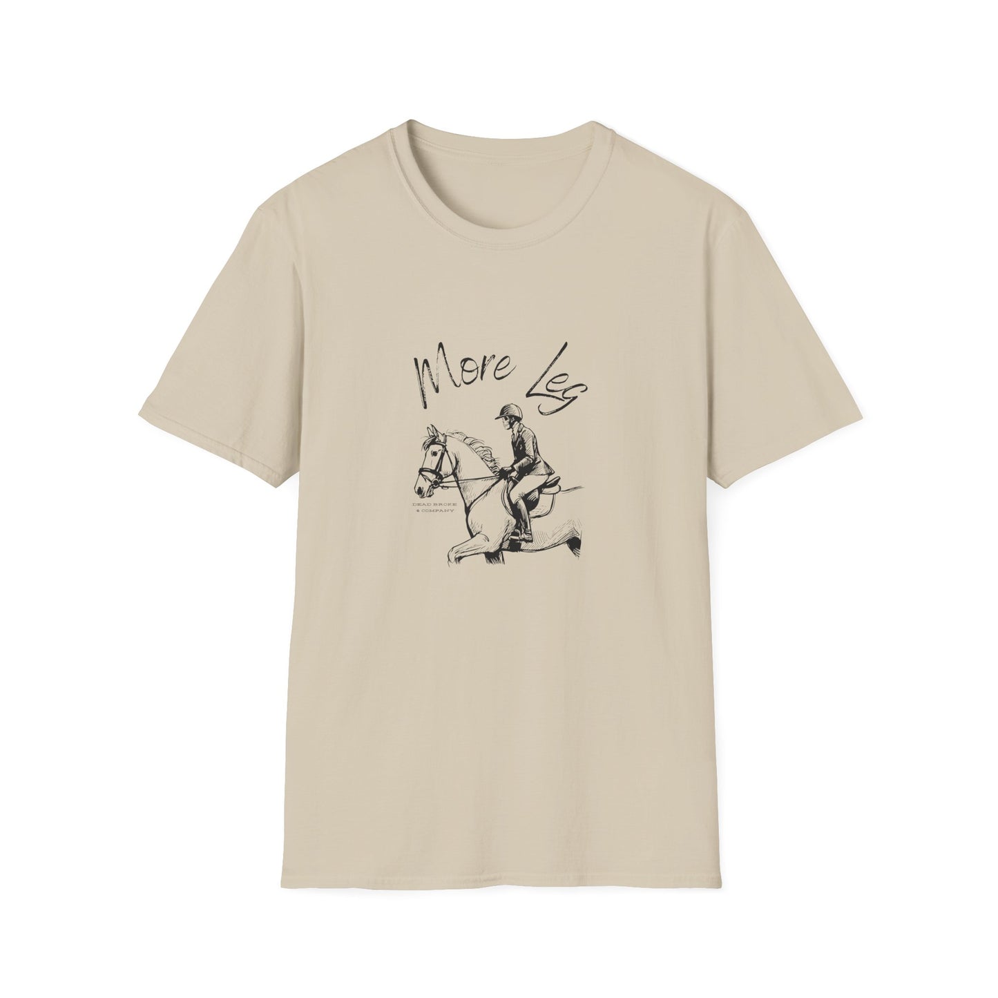 More leg-Unisex Softstyle T-Shirt