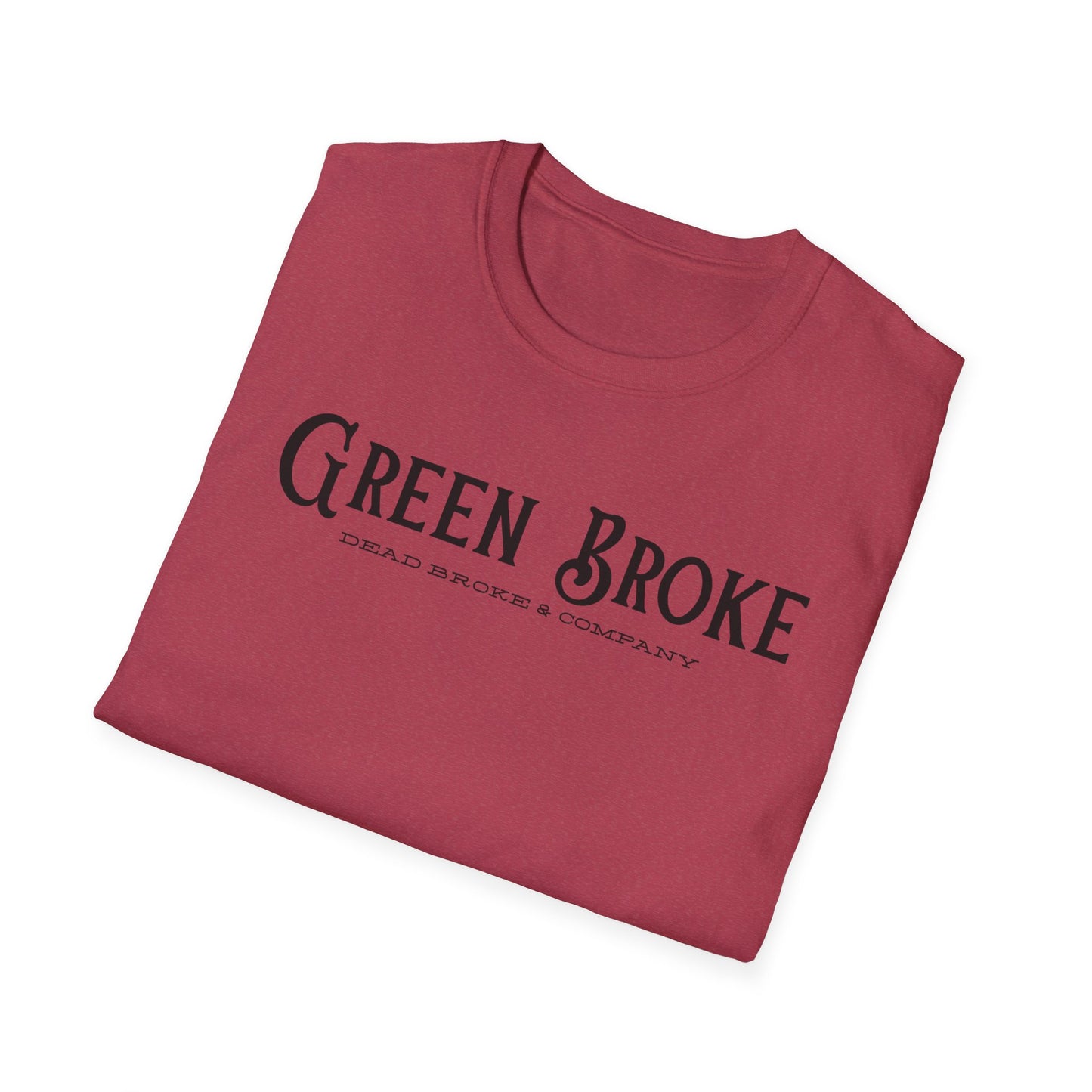 Green Broke-Unisex Softstyle T-Shirt