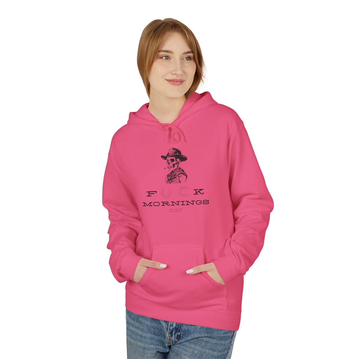 F Mornings-Unisex Midweight Softstyle Fleece Hoodie