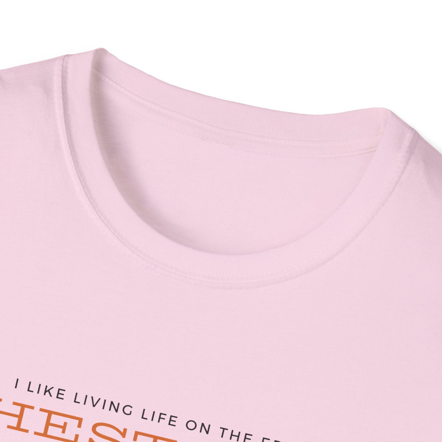 Live on the edge-Unisex Softstyle T-Shirt