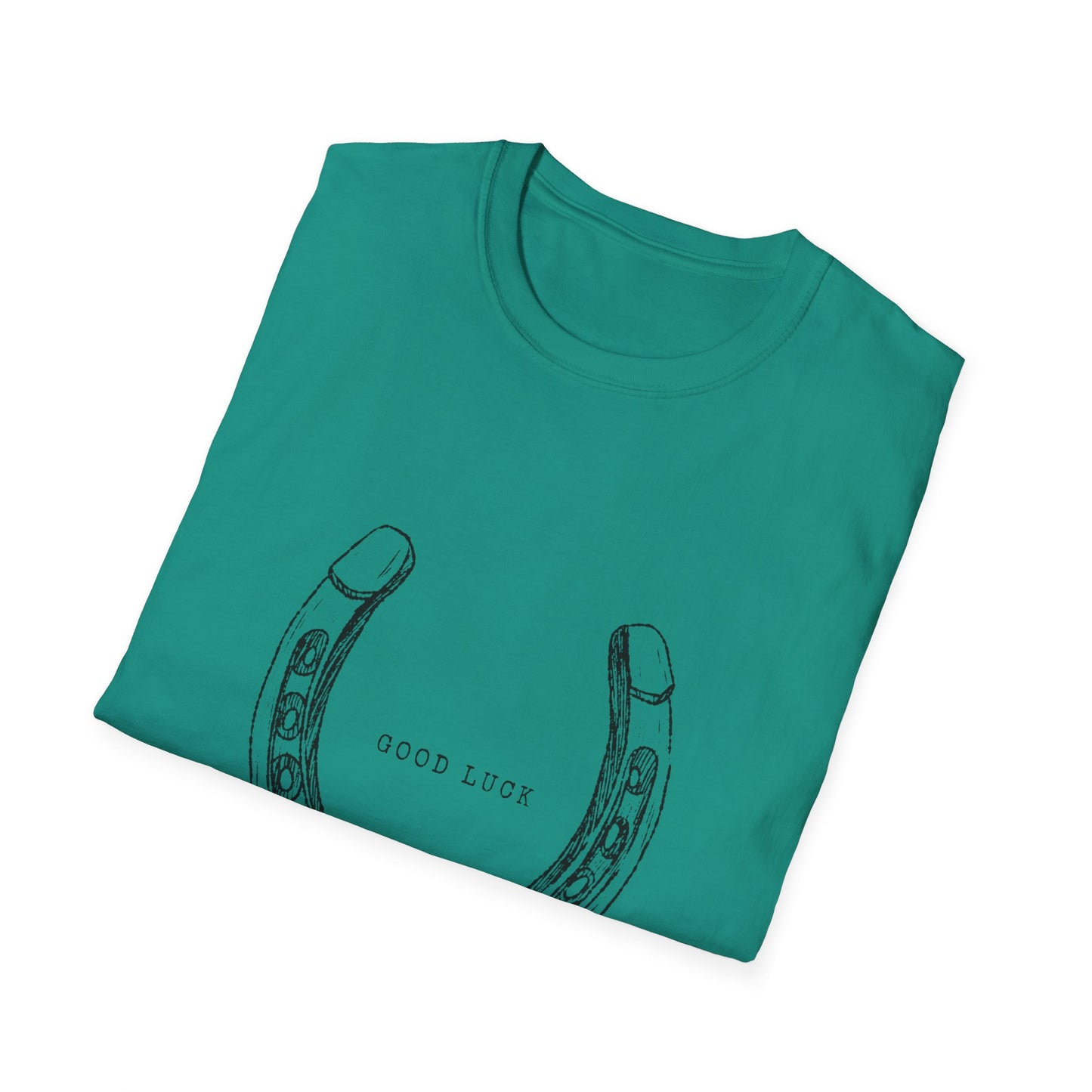 Good luck-Unisex Softstyle T-Shirt