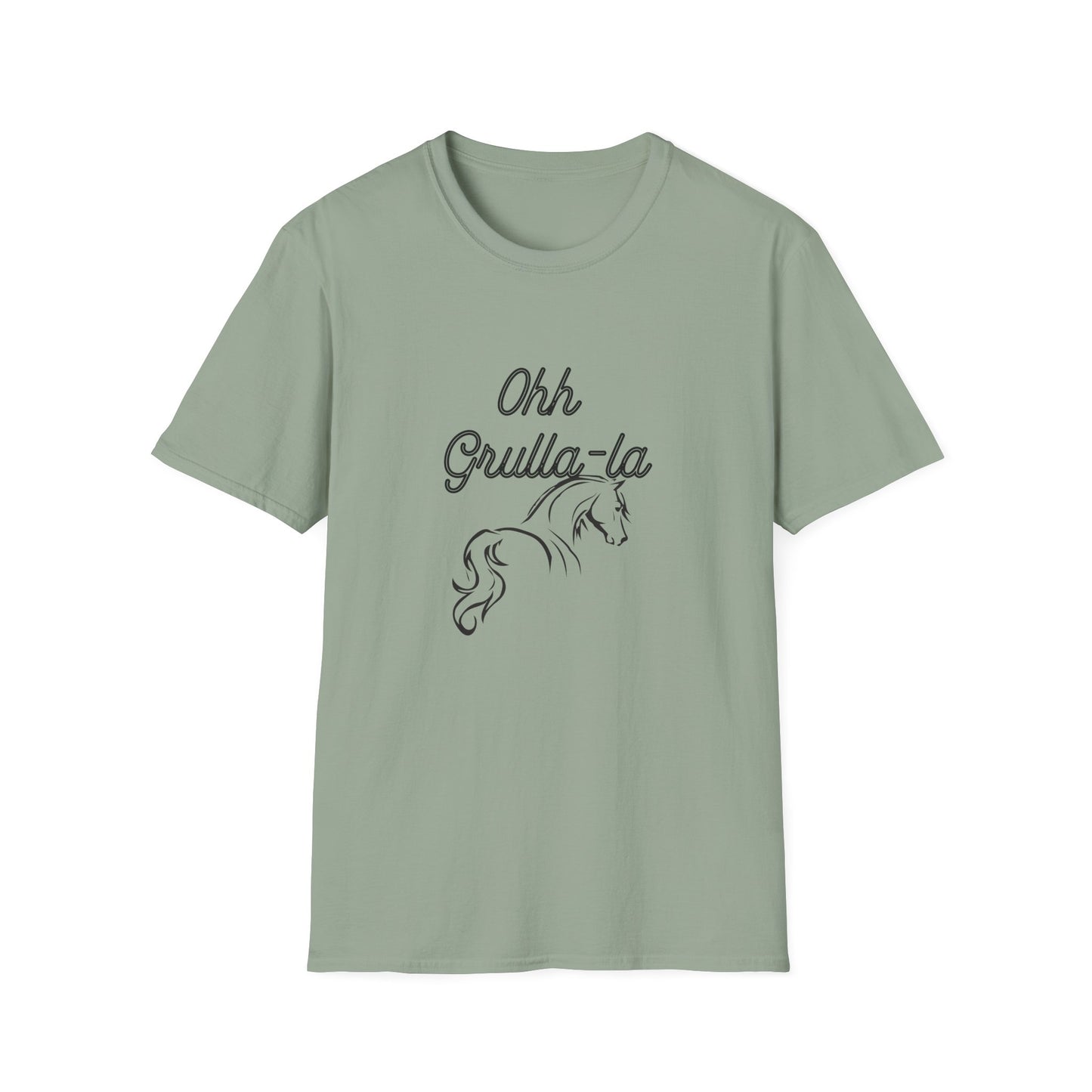 Oh grulla la-Unisex Softstyle T-Shirt