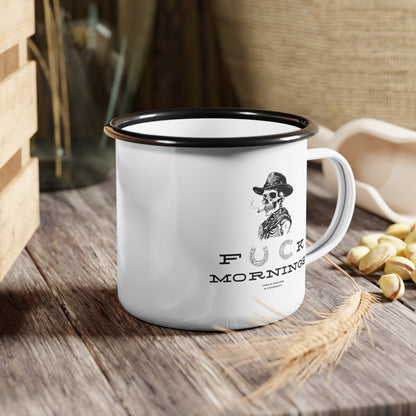 F Mornings-Enamel Camp Cup