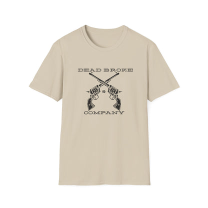 Dead Broke Six Shooters-Unisex Softstyle T-Shirt