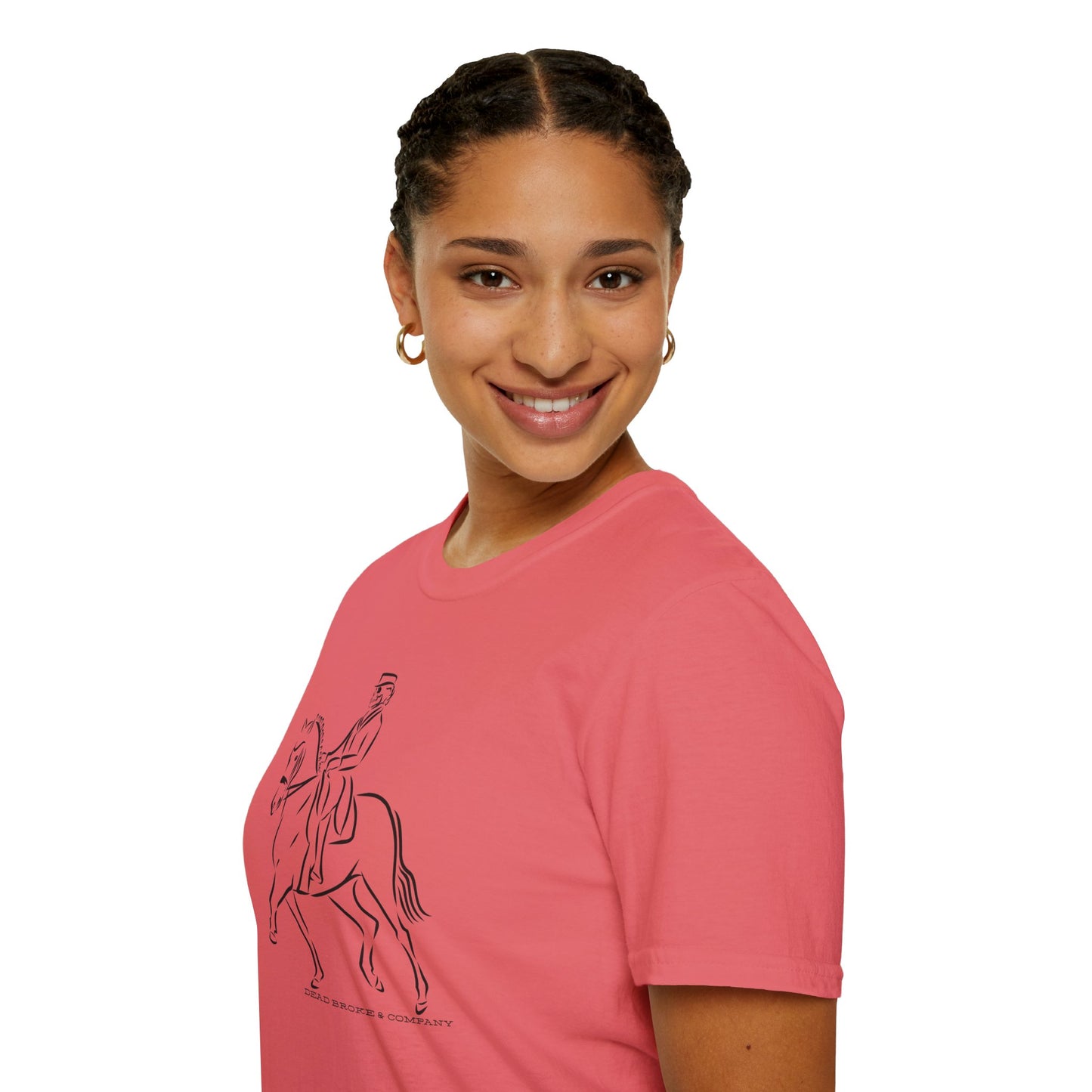 Dressage to stay alive-Unisex Softstyle T-Shirt