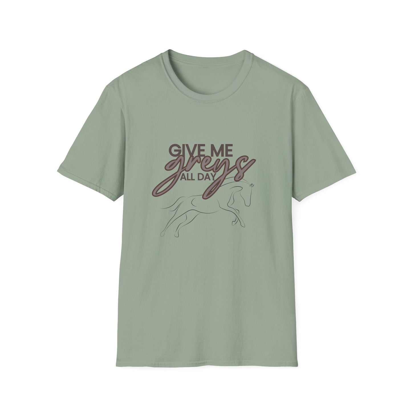 Give me greys-Unisex Softstyle T-Shirt