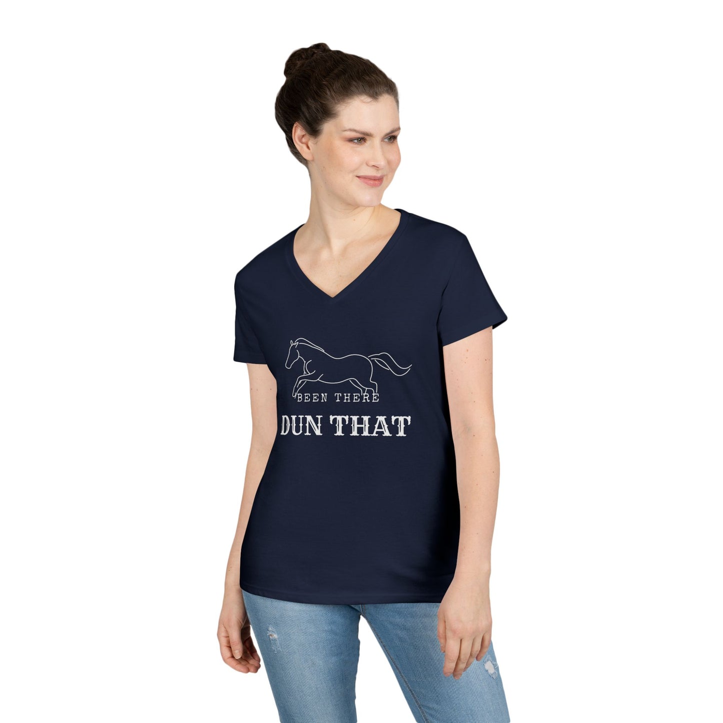 Dun that-Ladies' V-Neck T-Shirt