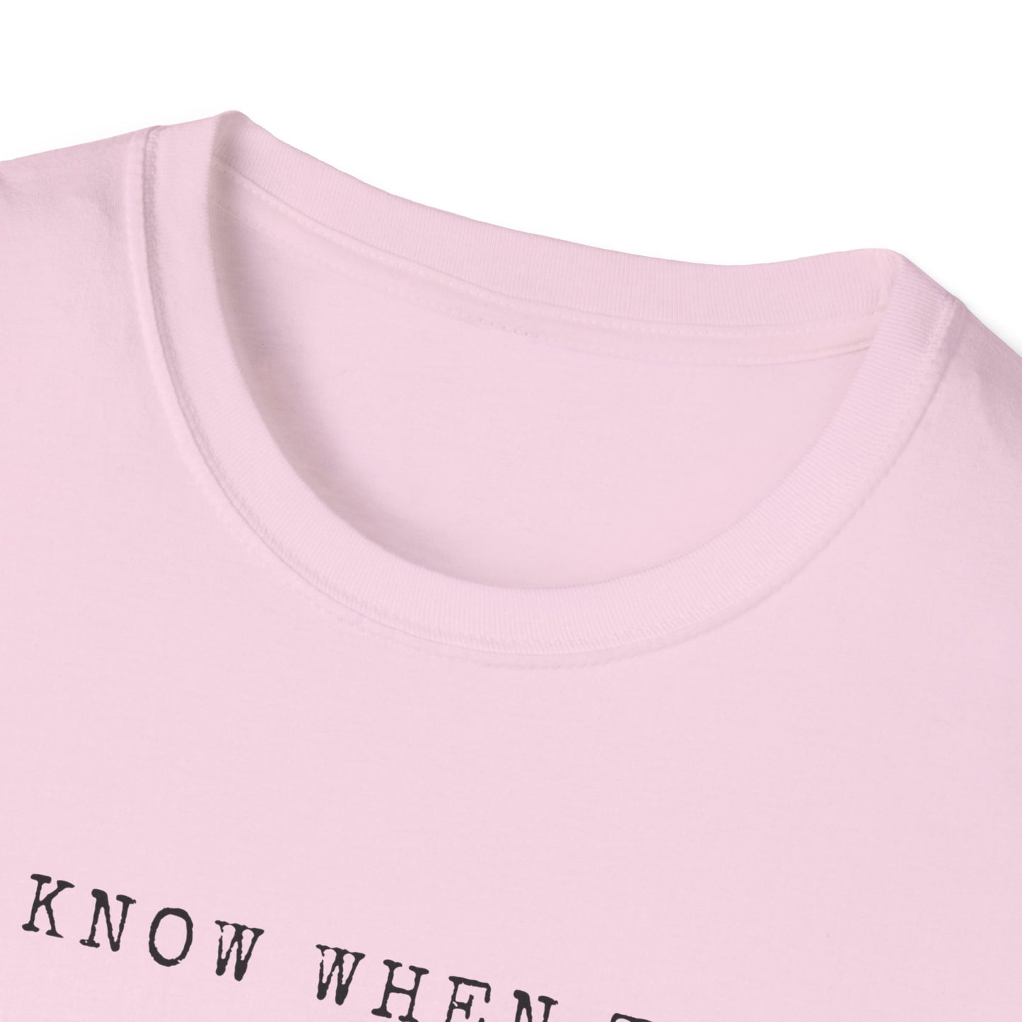 Know when to fold ‘em-Unisex Softstyle T-Shirt