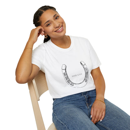 Good luck-Unisex Softstyle T-Shirt