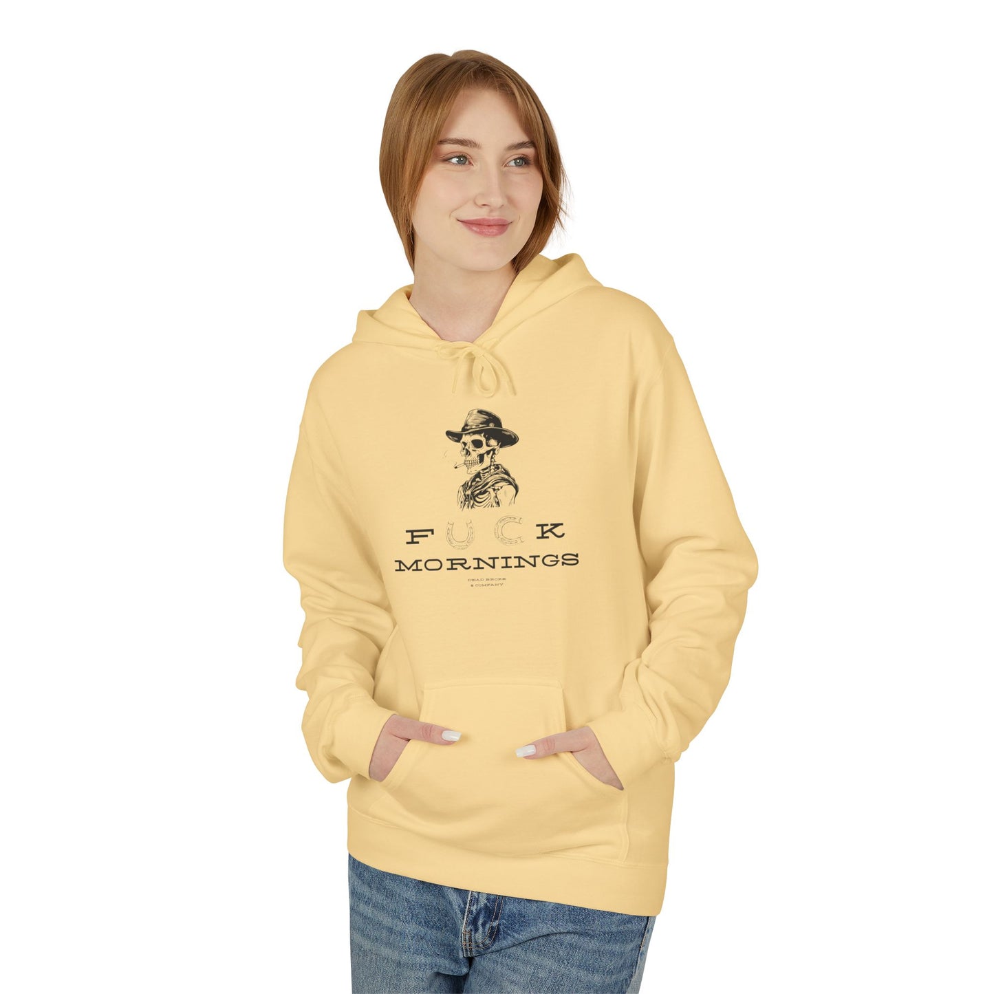 F Mornings-Unisex Midweight Softstyle Fleece Hoodie