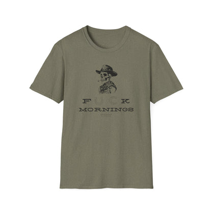 F mornings-Unisex Softstyle T-Shirt