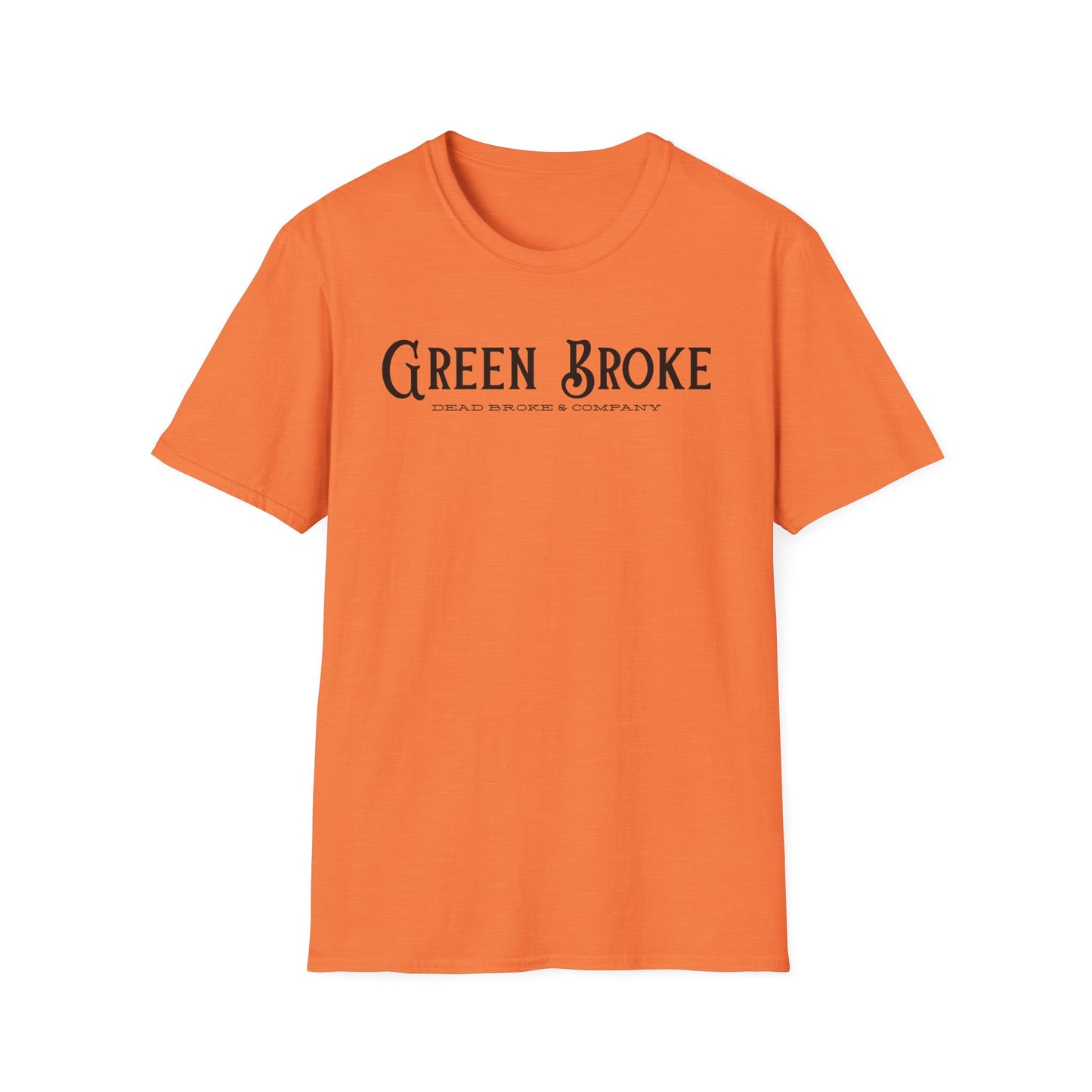 Green Broke-Unisex Softstyle T-Shirt