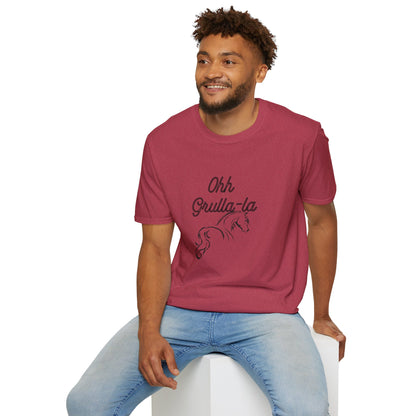 Oh grulla la-Unisex Softstyle T-Shirt