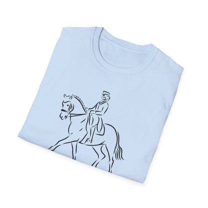 Dressage to stay alive-Unisex Softstyle T-Shirt