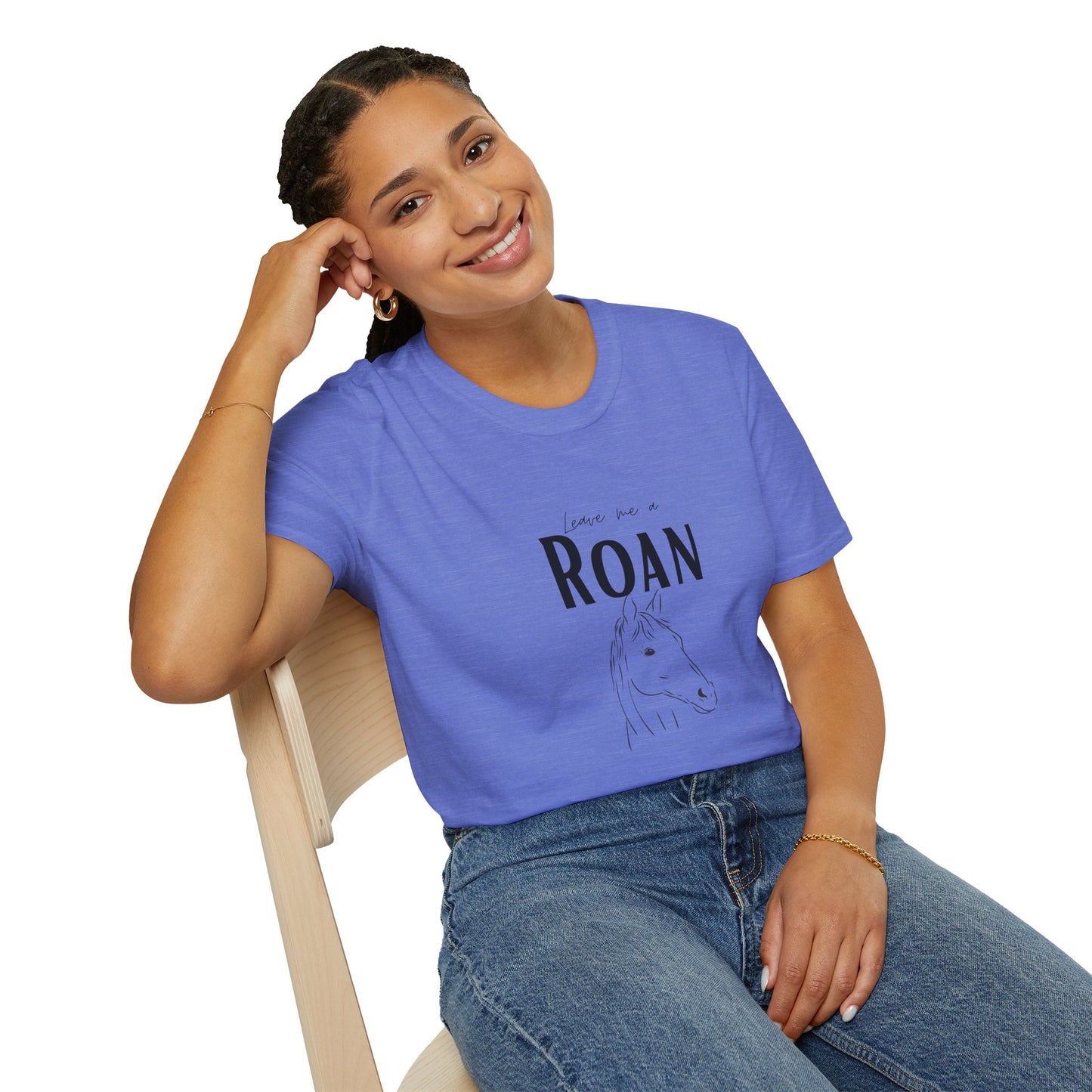 Leave me a roan-Unisex Softstyle T-Shirt