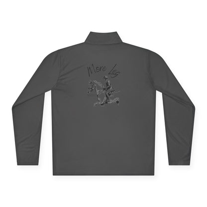 More leg-Unisex Quarter-Zip Pullover