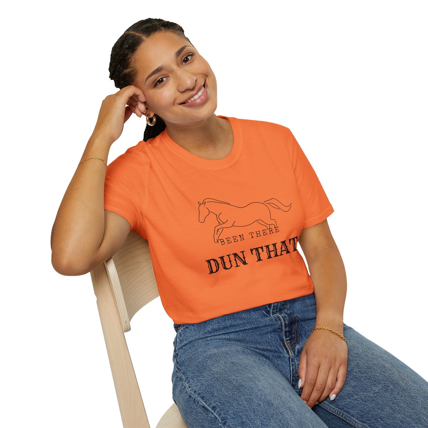 Been there dun that-Unisex Softstyle T-Shirt