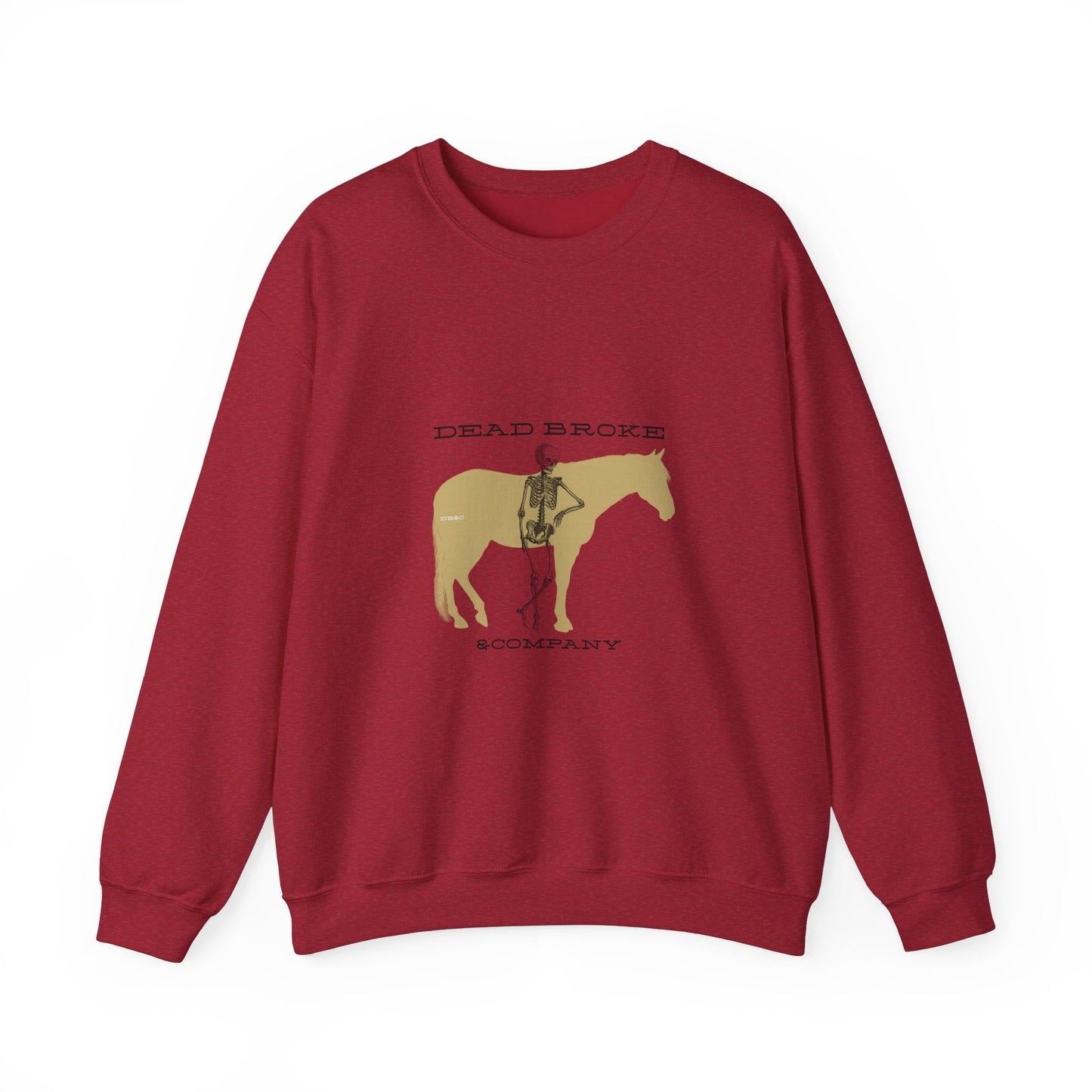 Dead Broke & Company-Unisex Heavy Blend™ Crewneck Sweatshirt