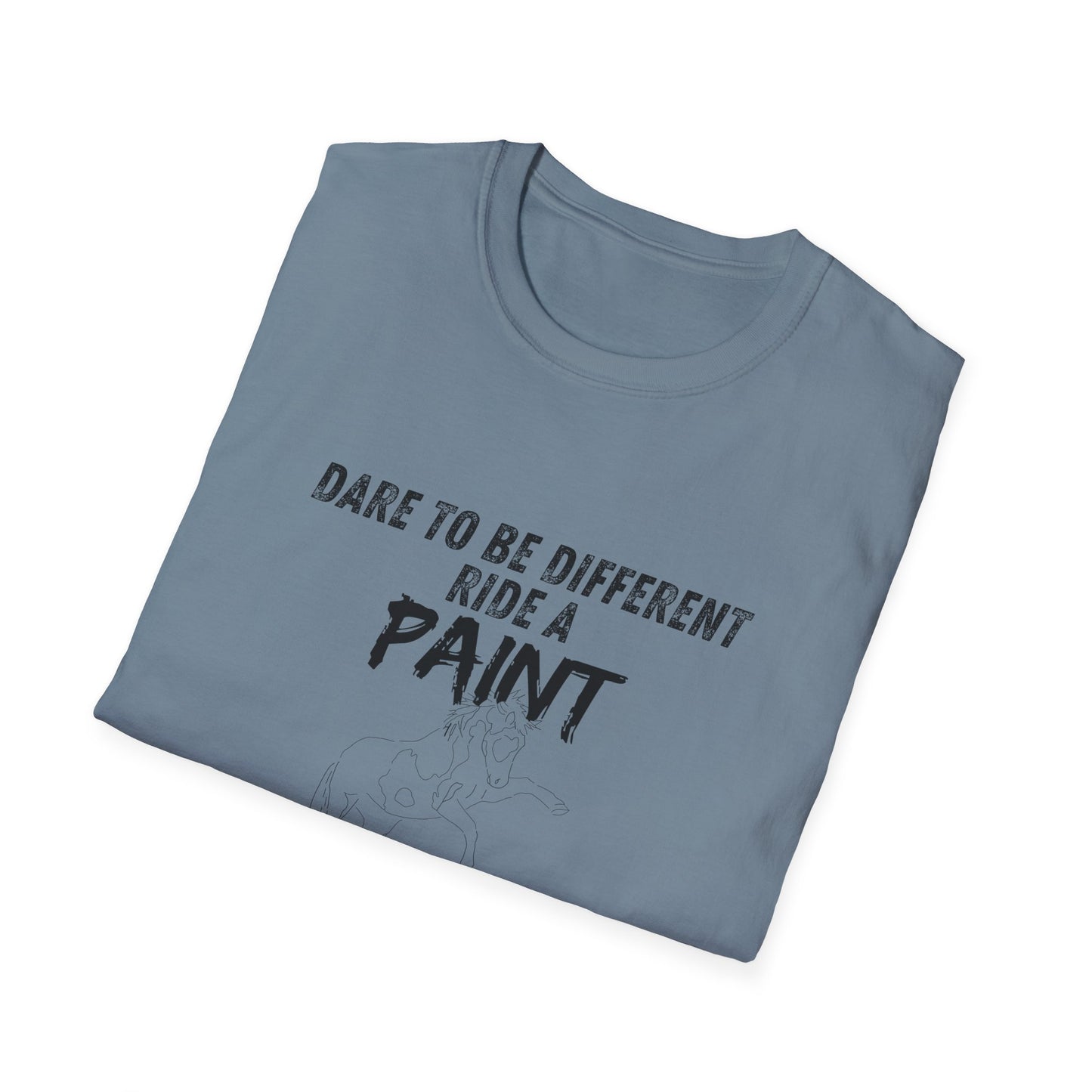 Ride a paint-Unisex Softstyle T-Shirt