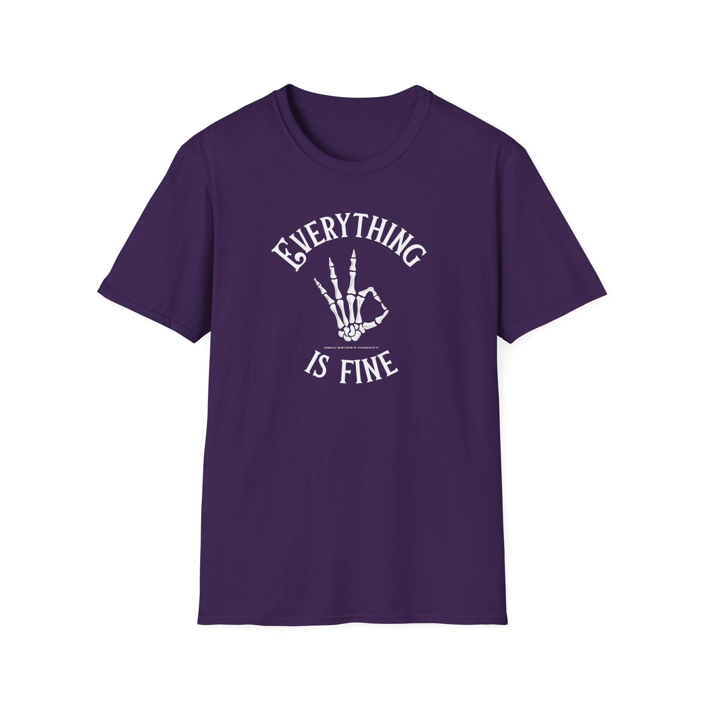 Everything is fine-Unisex Softstyle T-Shirt