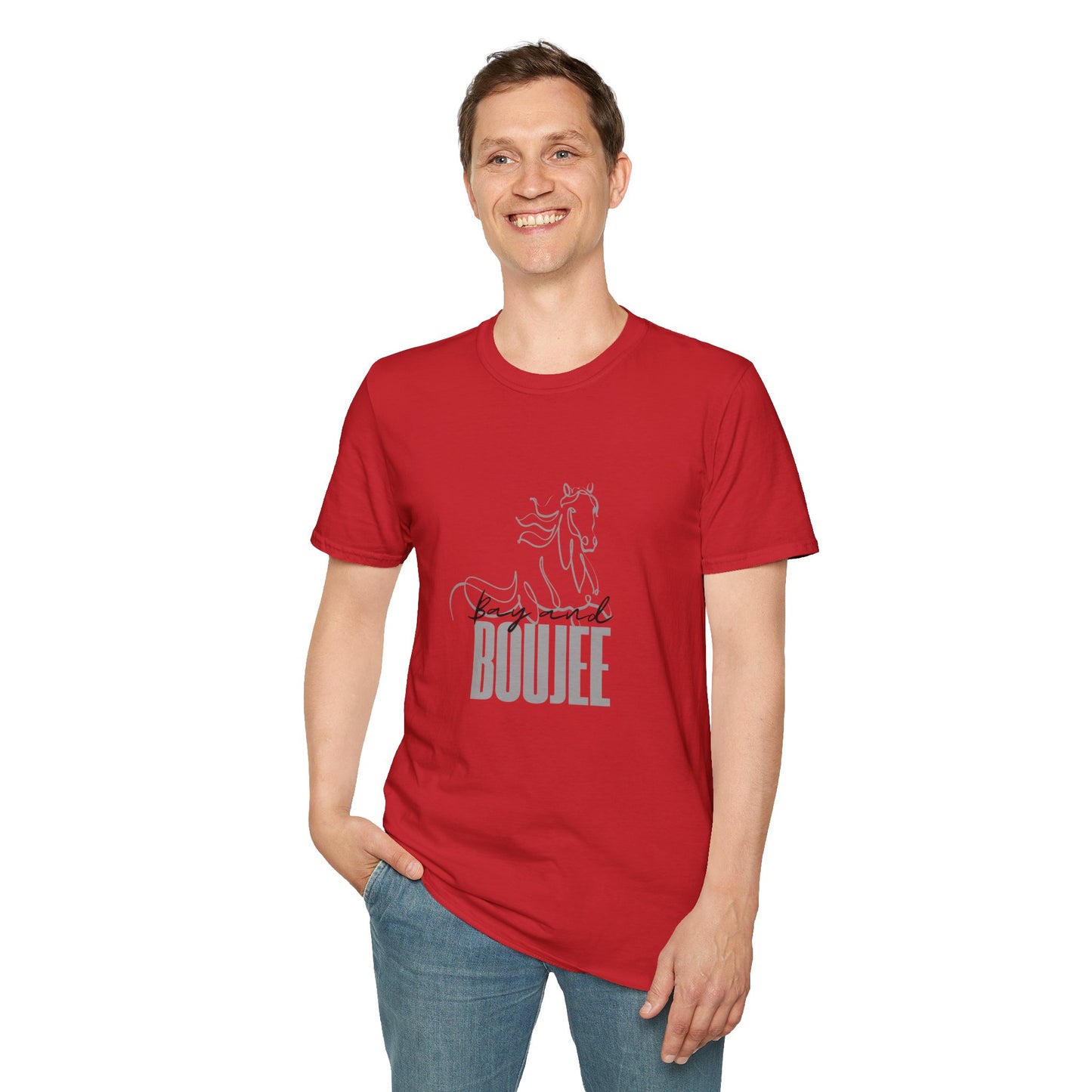 Bay and boujee-Unisex Softstyle T-Shirt