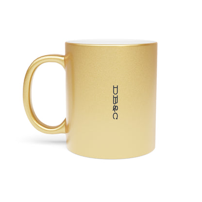 Horses might not be dead broke-Metallic Mug (Silver\Gold)