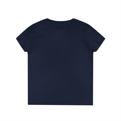 Bay and boujee-Ladies' V-Neck T-Shirt