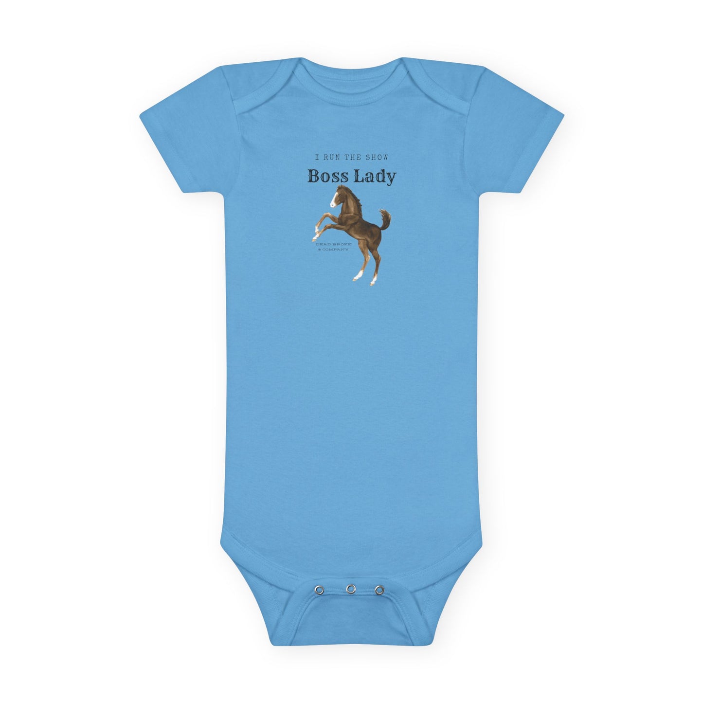 Boss lady-Baby Short Sleeve Onesie®