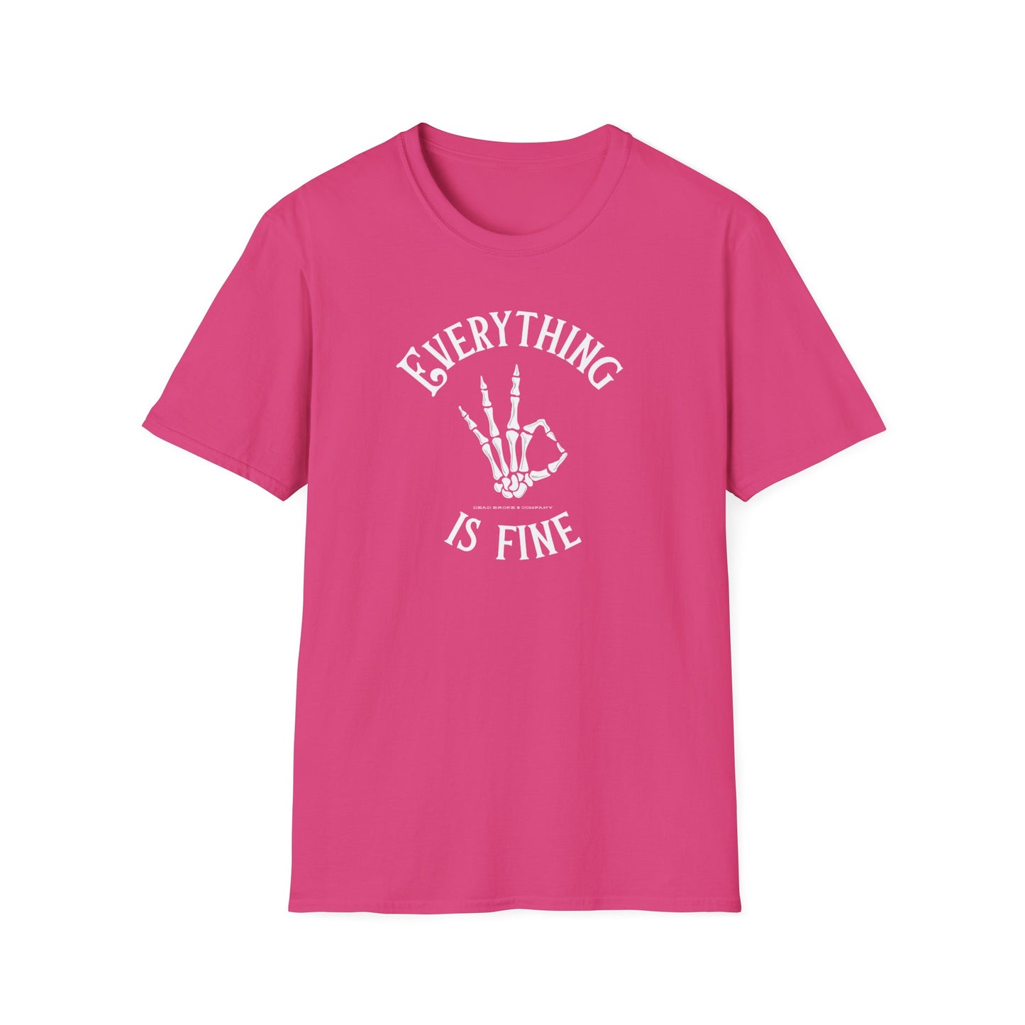 Everything is fine-Unisex Softstyle T-Shirt