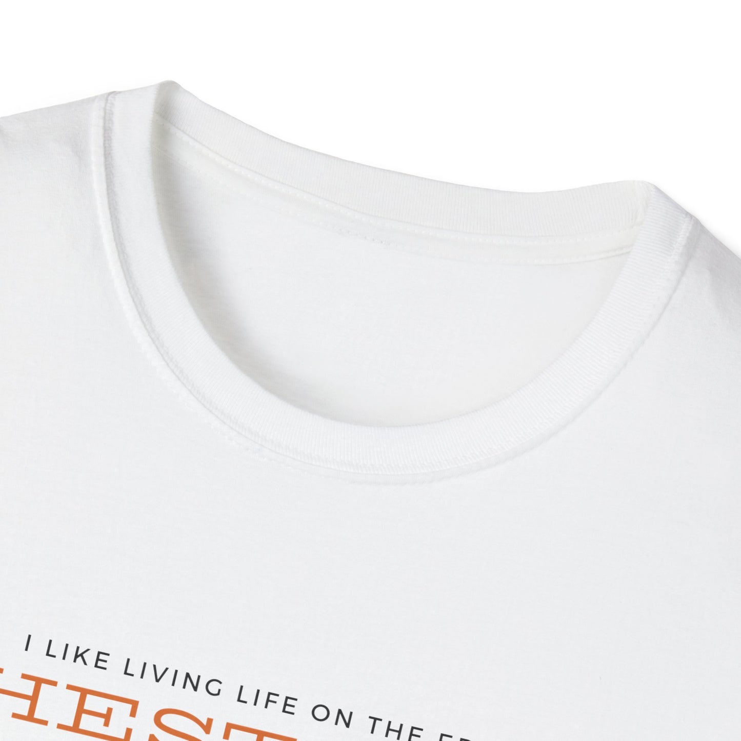 Live on the edge-Unisex Softstyle T-Shirt