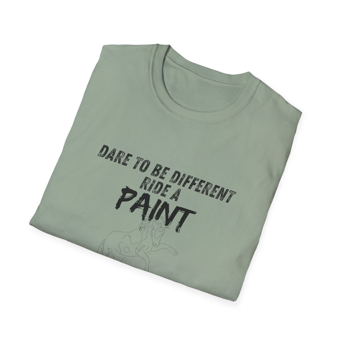 Ride a paint-Unisex Softstyle T-Shirt