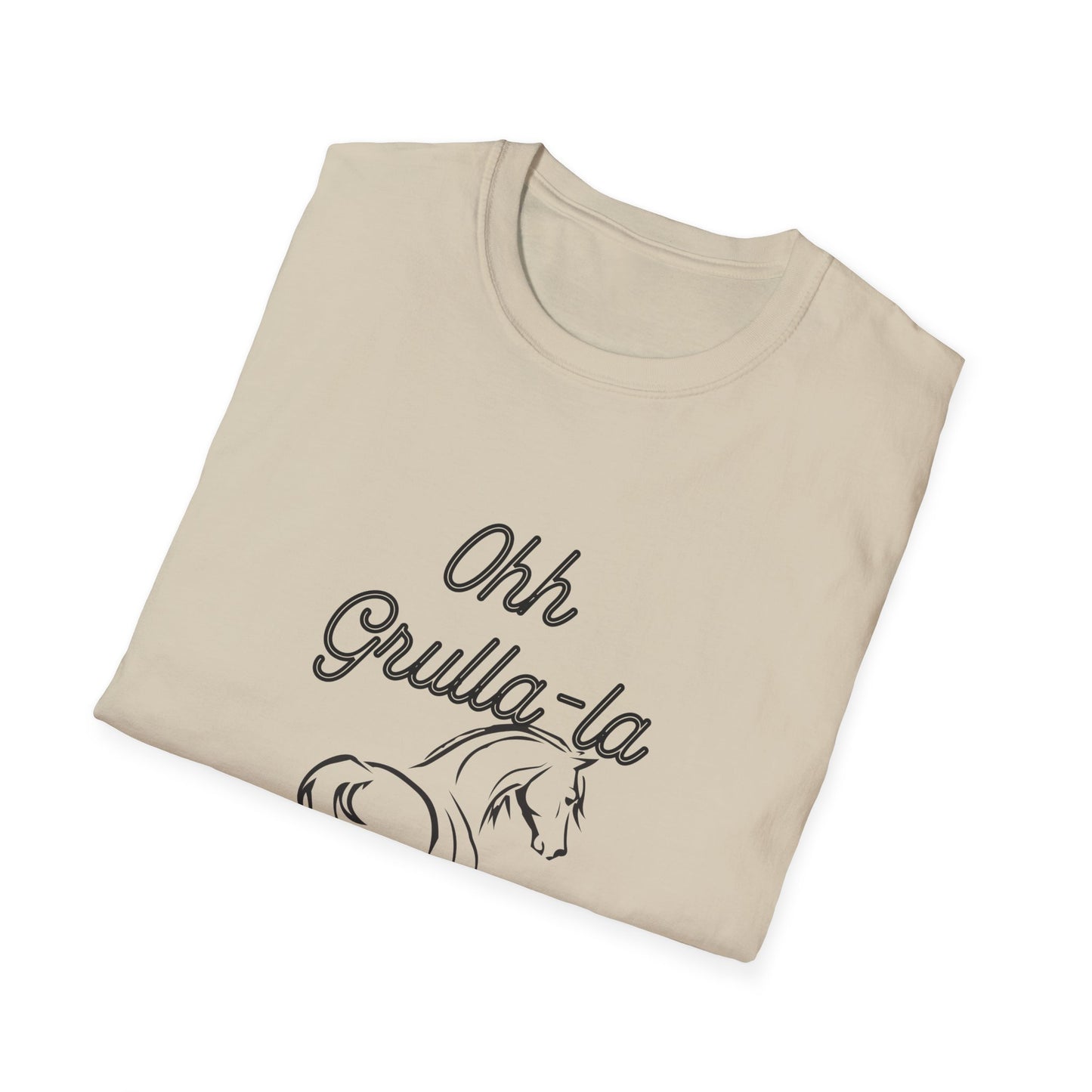 Oh grulla la-Unisex Softstyle T-Shirt