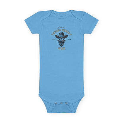 Mommas trying est 2024-Baby Short Sleeve Onesie®