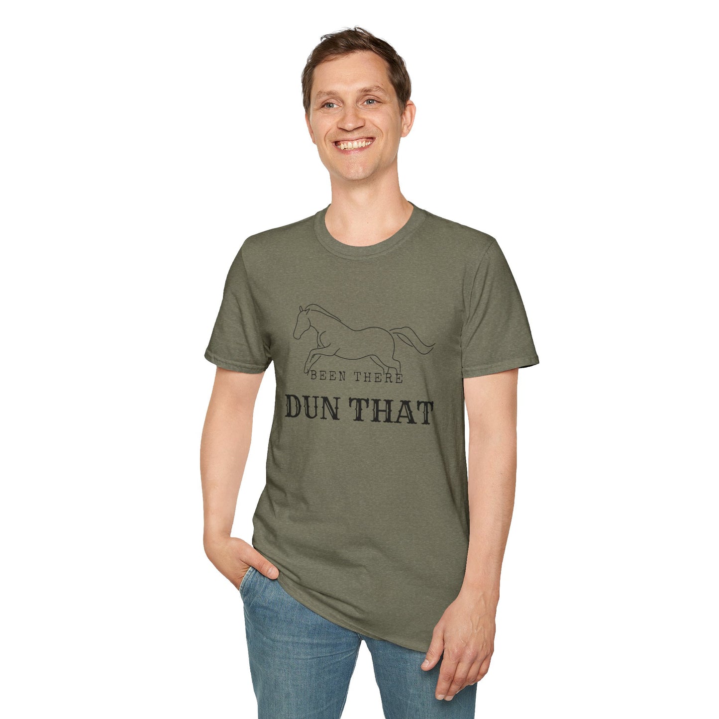 Been there dun that-Unisex Softstyle T-Shirt