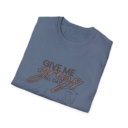 Give me greys-Unisex Softstyle T-Shirt