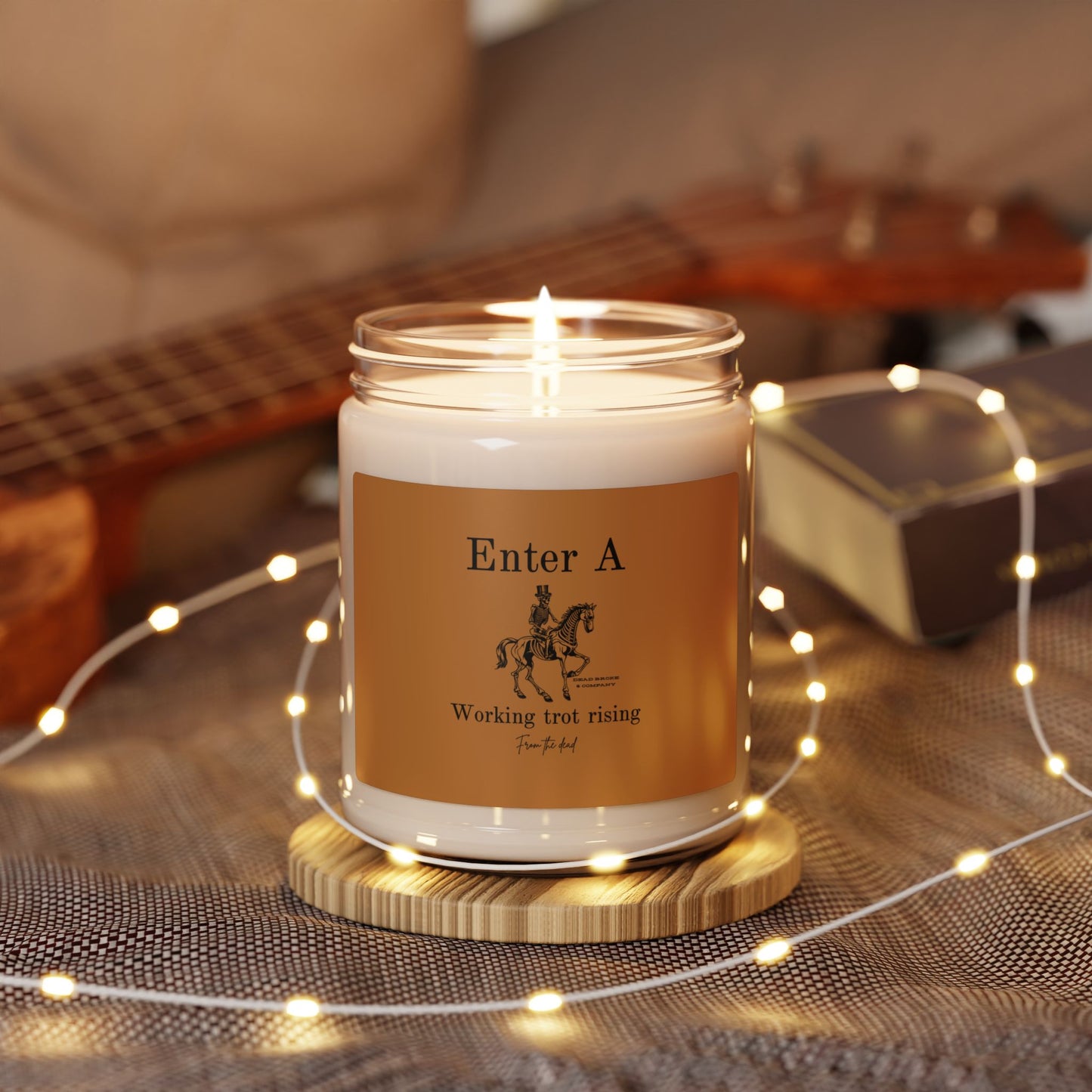 Enter A-Scented Soy Candle, 9oz