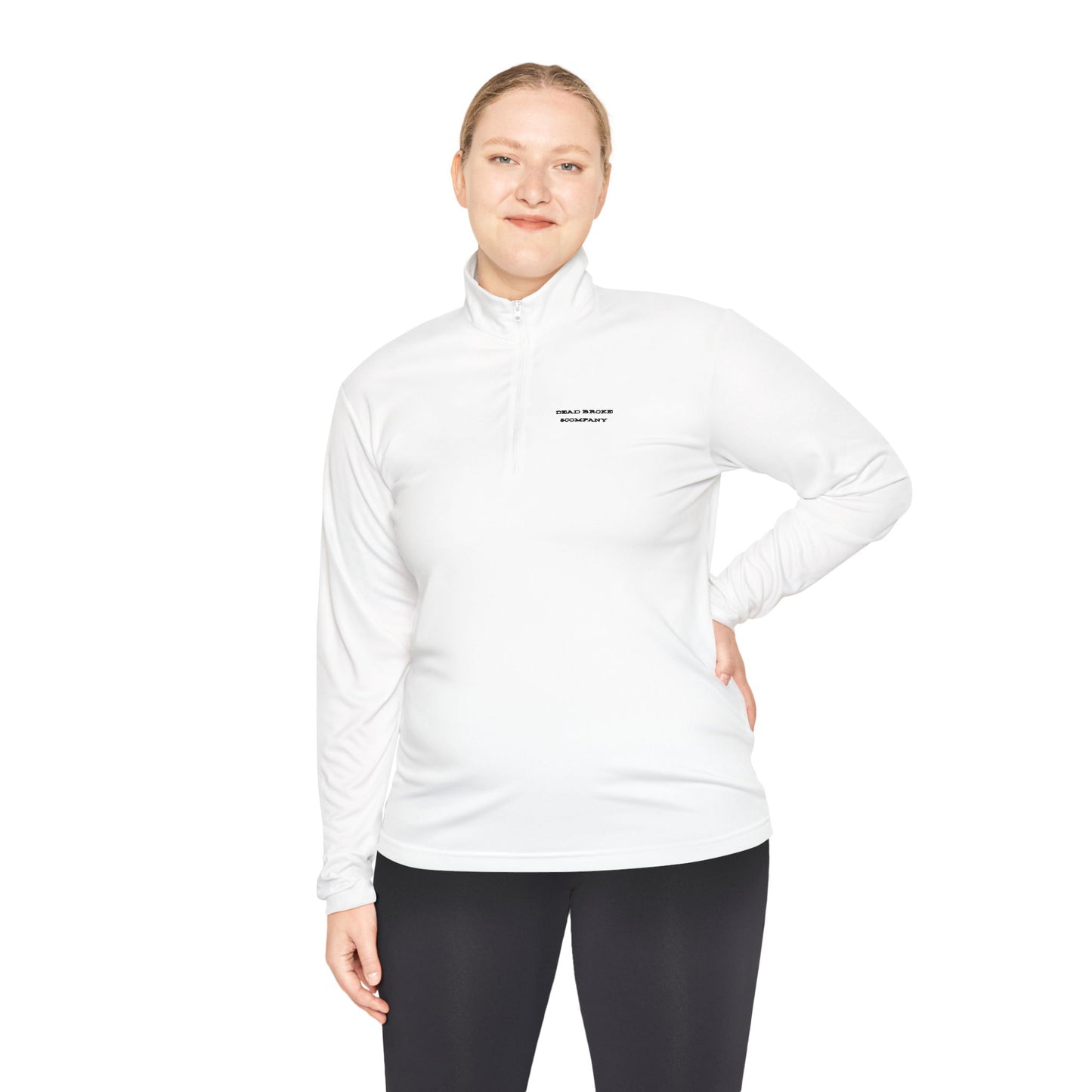 More leg-Unisex Quarter-Zip Pullover