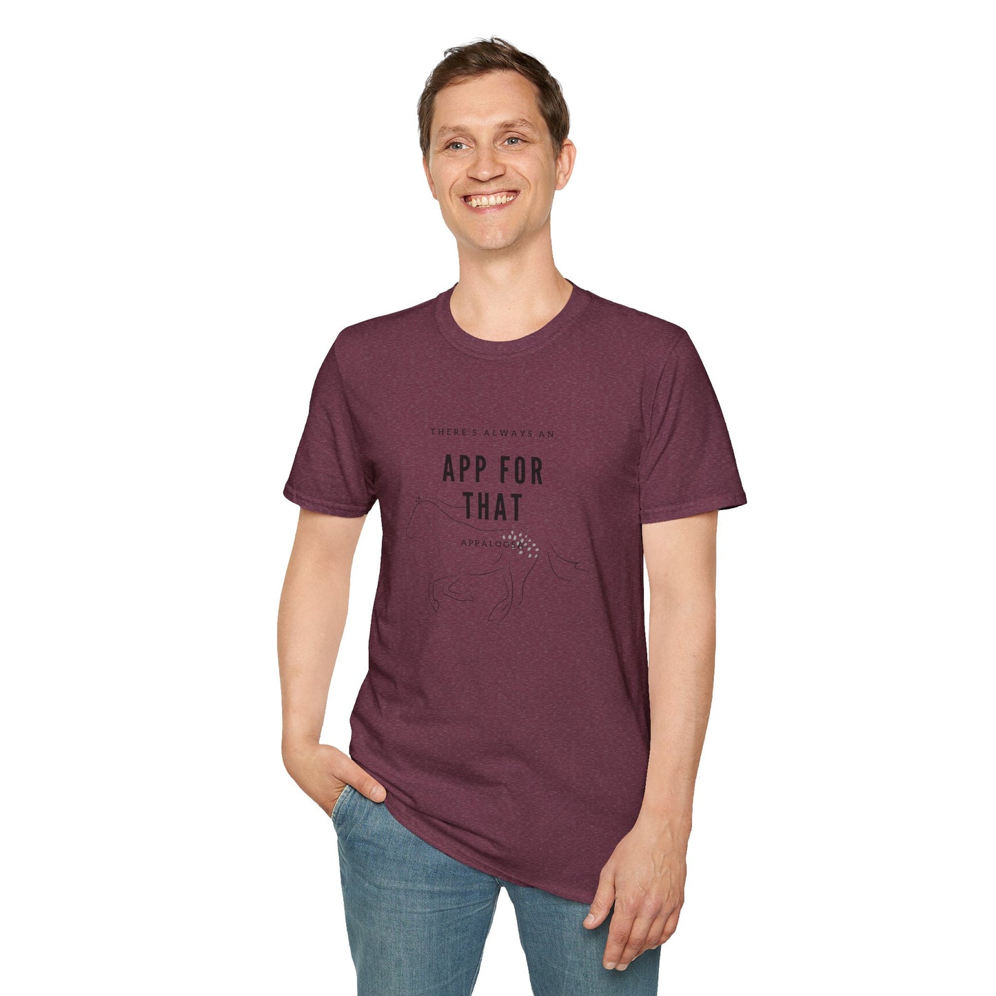 There’s an app for that-Unisex Softstyle T-Shirt