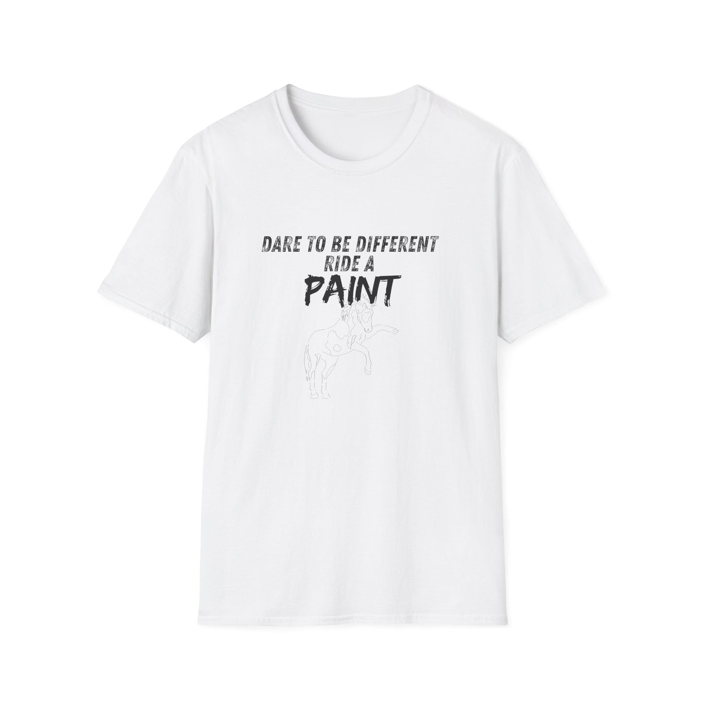 Ride a paint-Unisex Softstyle T-Shirt