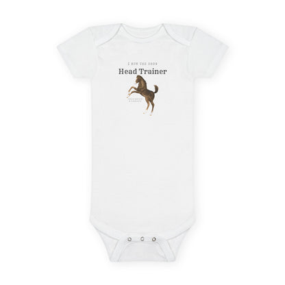 Head trainer-Baby Short Sleeve Onesie®