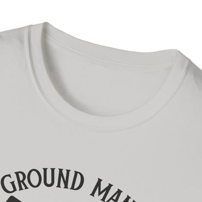 No ground manners-Unisex Softstyle T-Shirt