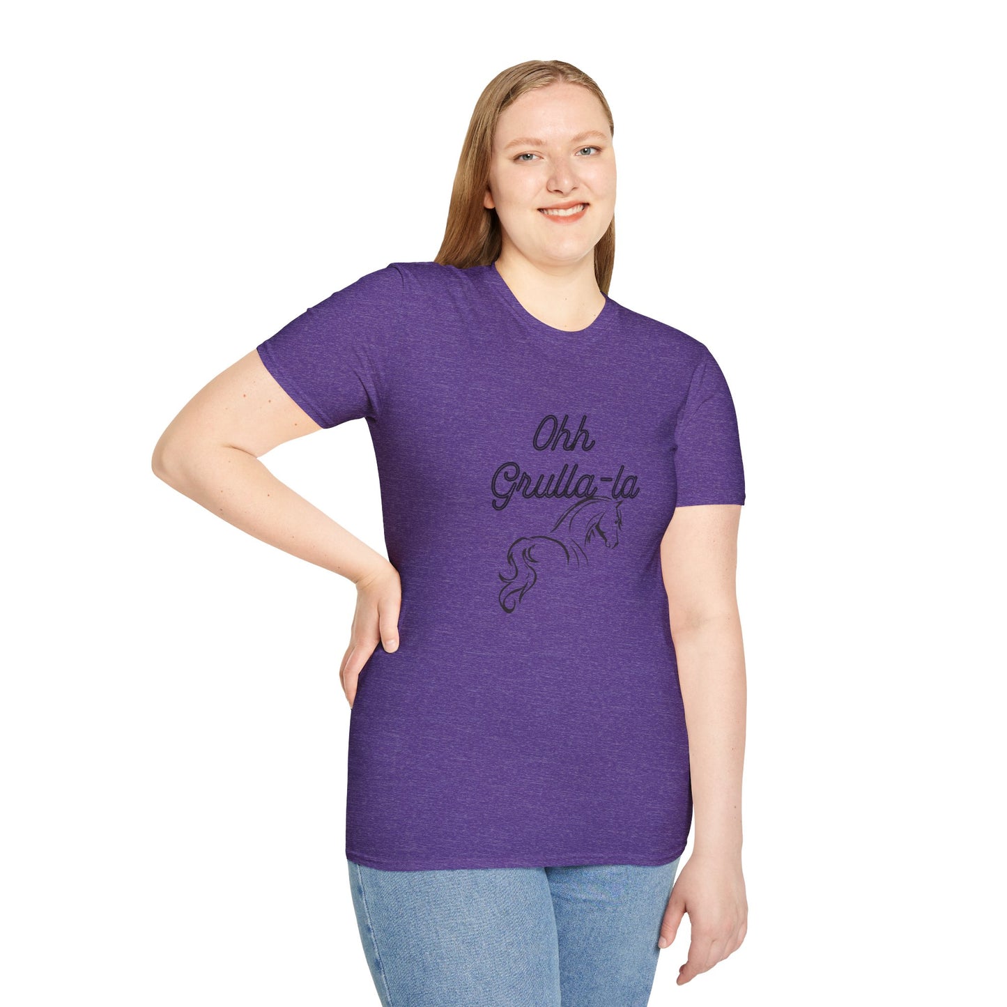 Oh grulla la-Unisex Softstyle T-Shirt