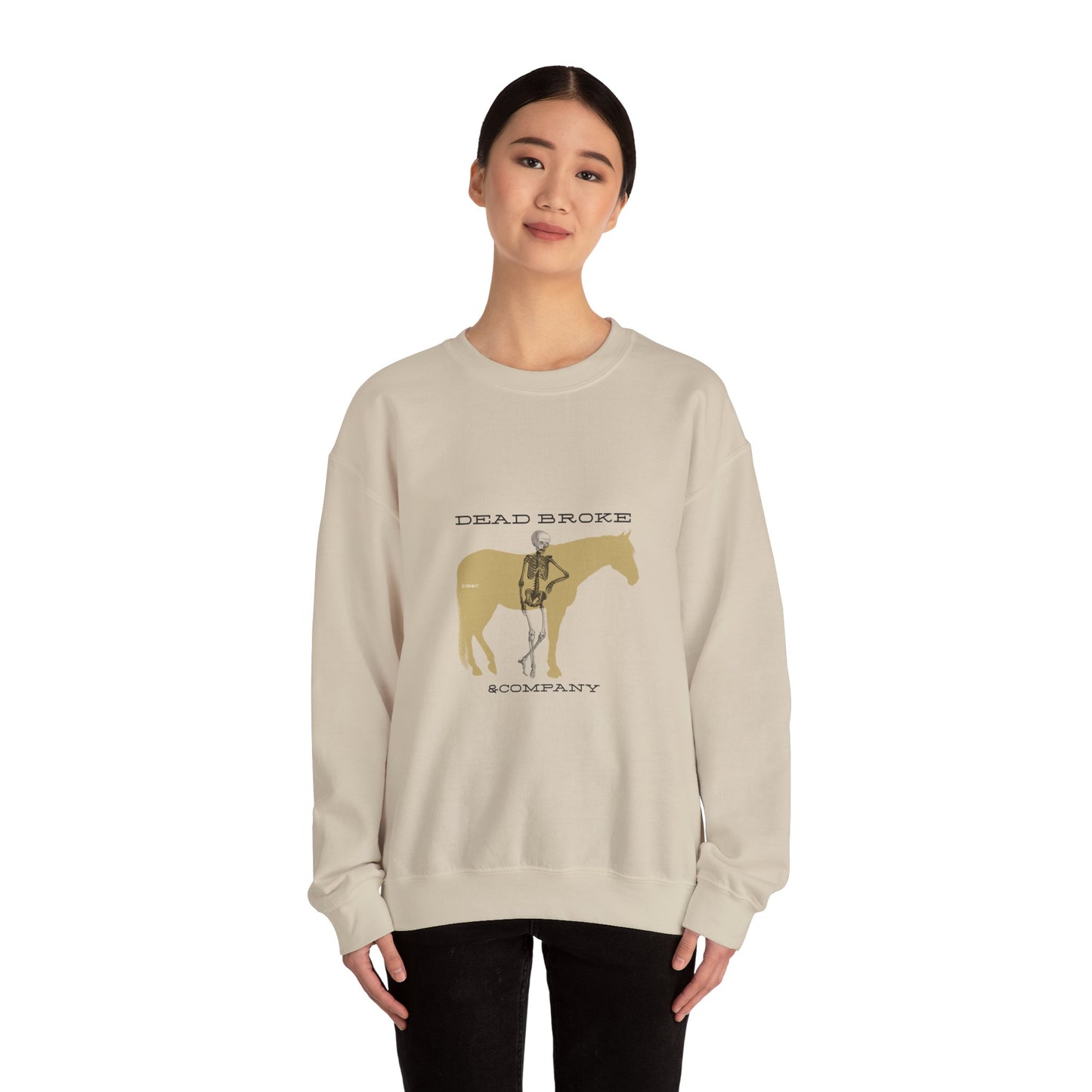 Dead Broke & Company-Unisex Heavy Blend™ Crewneck Sweatshirt