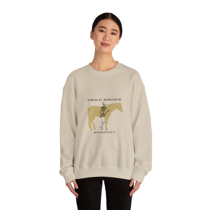 Dead Broke & Company-Unisex Heavy Blend™ Crewneck Sweatshirt