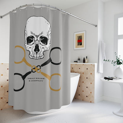 Skull and cross it’s-Shower Curtain