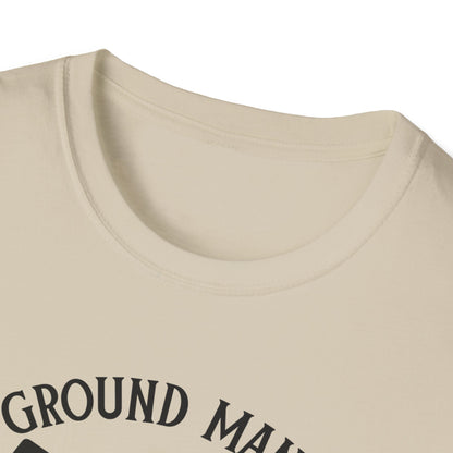 No ground manners-Unisex Softstyle T-Shirt