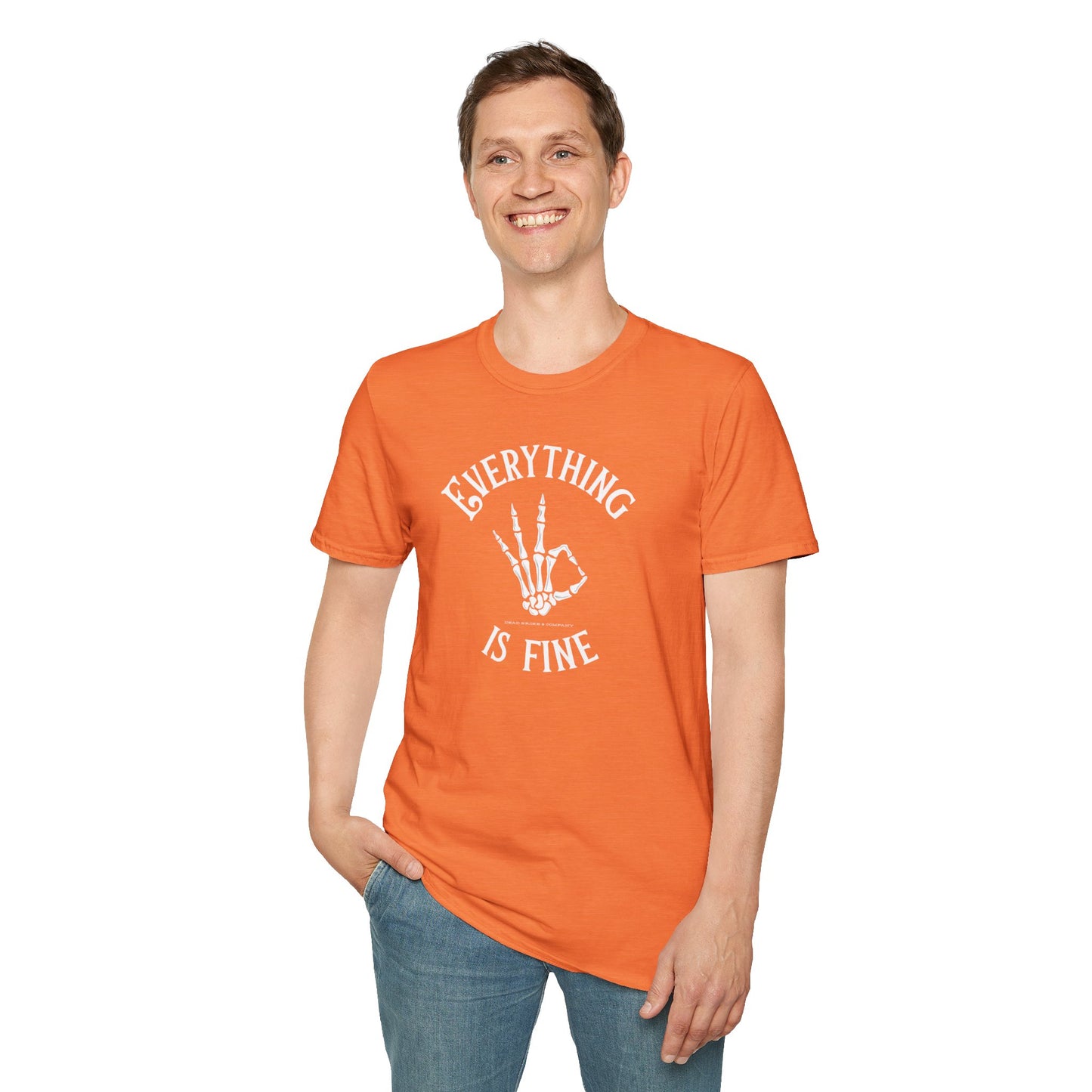 Everything is fine-Unisex Softstyle T-Shirt